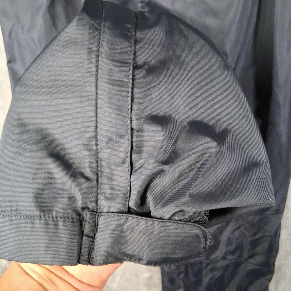 The North Face Antora Rain Pants Men Size Medium Black Relaxed Fit Ankle Zip